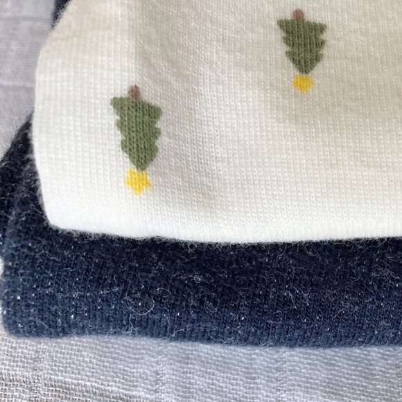 Baby 3-6M Winter/Holiday/Christmas Outfit - Gender Neutral - Christmas Trees - Picture 7 of 9